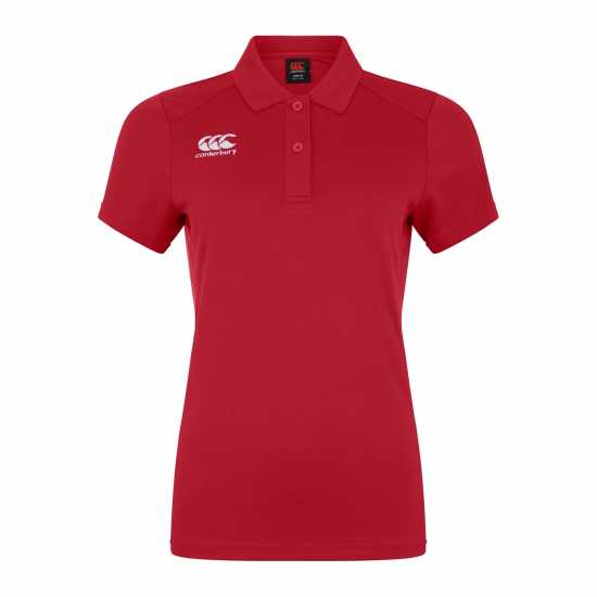 Canterbury Club Dry Polo Jn99 Червено 