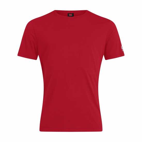 Canterbury Club Plain Tee Jn99 Червено 