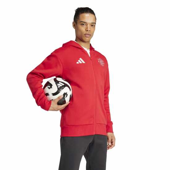 Adidas Manchester United Anthem Jacket 2024 2025 Adults  Футболни тренировъчни якета