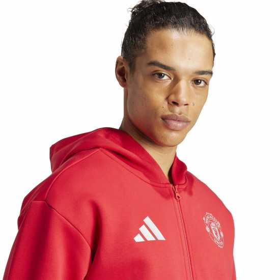 Adidas Manchester United Anthem Jacket 2024 2025 Adults  Футболни тренировъчни якета