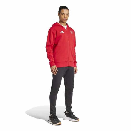 Adidas Manchester United Anthem Jacket 2024 2025 Adults  Футболни тренировъчни якета