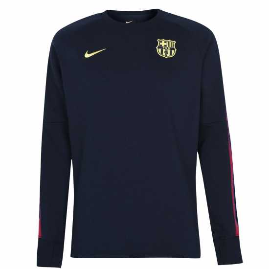 Nike Мъжка Блуза Полар Fc Barcelona Fleece Sweatshirt Mens  