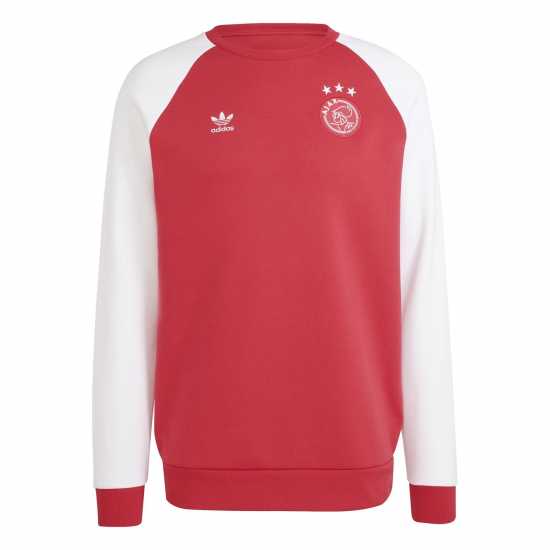 Adidas Ajax Amsterdam Originals Crew Sweater Adults  Мъжки горнища на анцуг