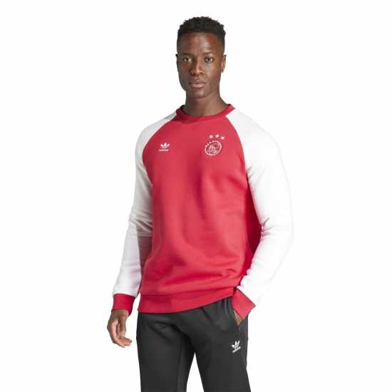 Adidas Ajax Amsterdam Originals Crew Sweater Adults  Мъжки горнища на анцуг