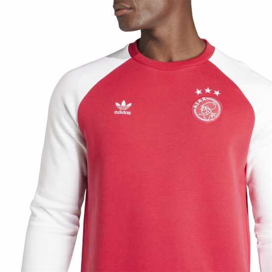 Adidas Ajax Amsterdam Originals Crew Sweater Adults  Мъжки горнища на анцуг