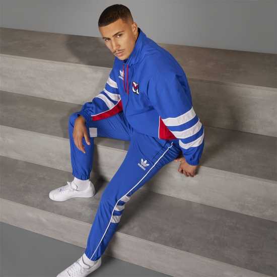 Adidas Olympique Lyonnais Originals 95/96 Tracksuit Bottoms Adults  Мъжки долнища за бягане