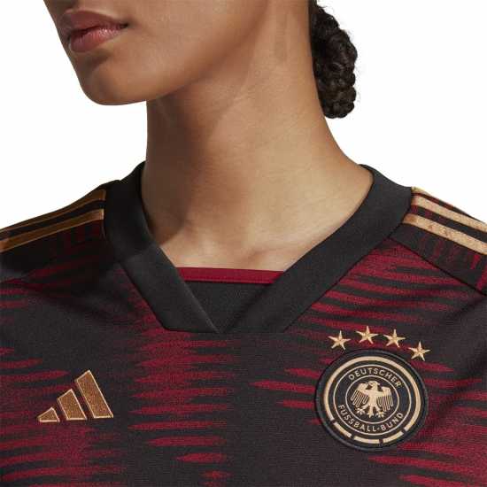 Adidas Germany 22 Away Jersey Womens Football Shirt  Дамско облекло плюс размер