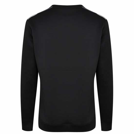 Мъжка Риза Rangers Fc Training Sweatshirt Mens Black Мъжко облекло за едри хора