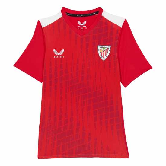 Castore Athletic Bilbao Matchday Training Shirt 2023 2024 Junior  Детски тениски и фланелки