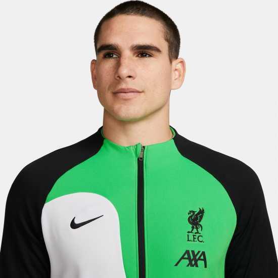 Nike Liverpool Anthem Away Jacket 2023 2024 Adults Бяло/Зелено Футболни тренировъчни якета