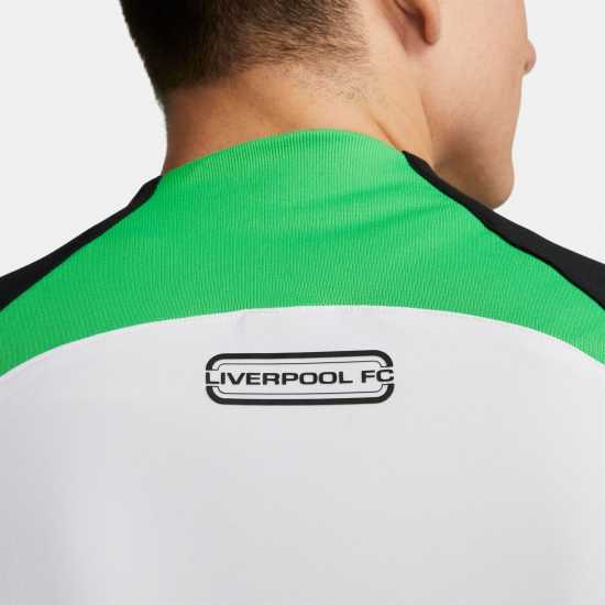 Nike Liverpool Anthem Away Jacket 2023 2024 Adults Бяло/Зелено Футболни тренировъчни якета