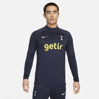 Nike Tottenham Hotspur Drill Top 2023 2024 Adults Marine Мъжко облекло за едри хора