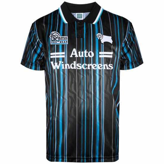 Score Draw Derby County Retro Third Shirt 94 Adults  Футболни тренировъчни горнища