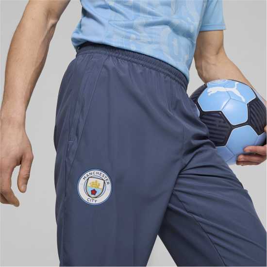 Puma Manchester City Fc Pre Match Tracksuit Bottoms 2024 2025 Adults  Мъжки долнища за бягане