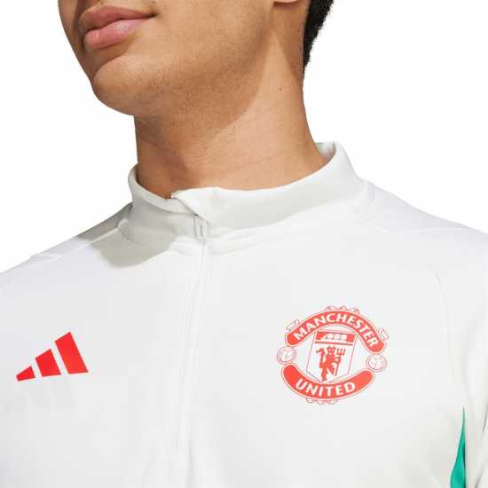 Adidas Manchester United 2023 2024 Training Drill Top Mens  