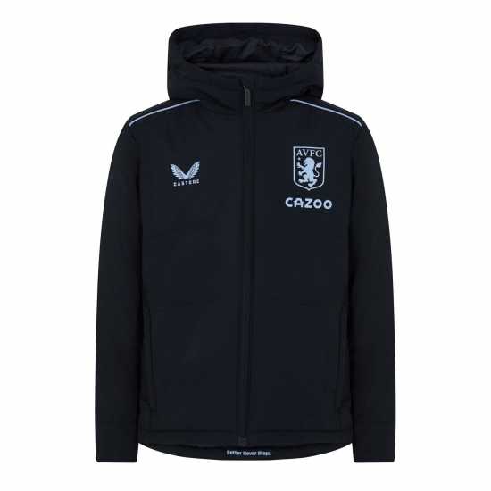 Детско Яке Castore Aston Villa Bench Jacket Juniors  Детски якета и палта