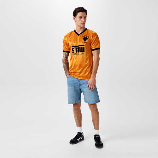 Score Draw Wolverhampton Wanderers '88 Home Shirt Adults  Футболни тренировъчни горнища