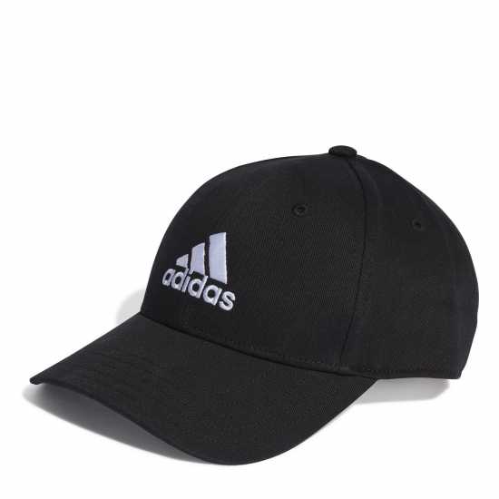 Adidas Cotton Twill Baseball Cap Ld51 Черно/Бяло Шапки с козирка