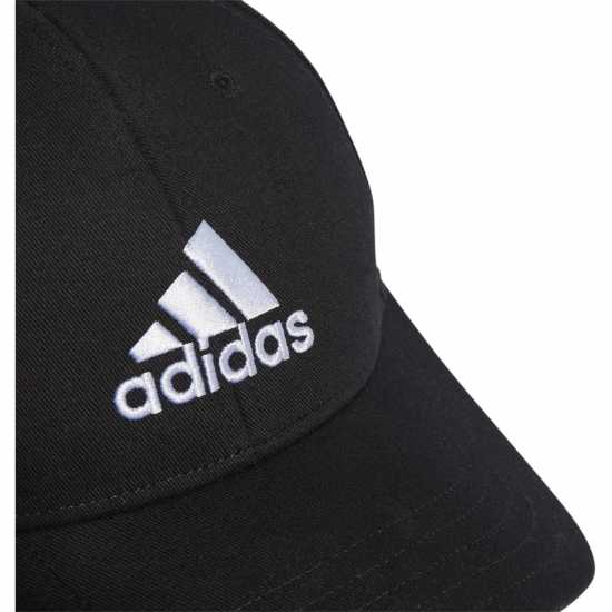 Adidas Cotton Twill Baseball Cap Ld51 Черно/Бяло Шапки с козирка