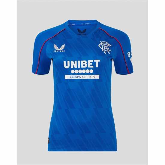 Домакинска Футболна Фланелка Castore Rangers Home Shirt 2024 2025 Womens  Дамско облекло плюс размер