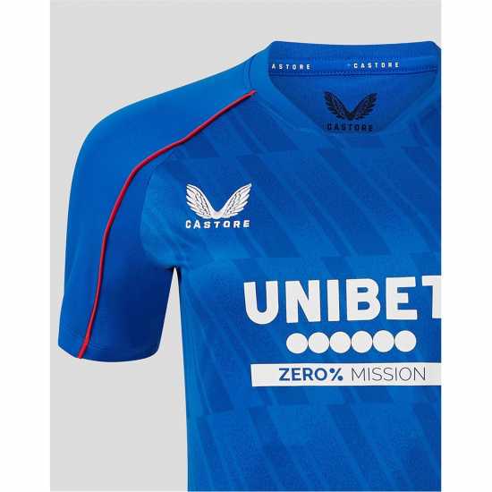 Домакинска Футболна Фланелка Castore Rangers Home Shirt 2024 2025 Womens  Дамско облекло плюс размер