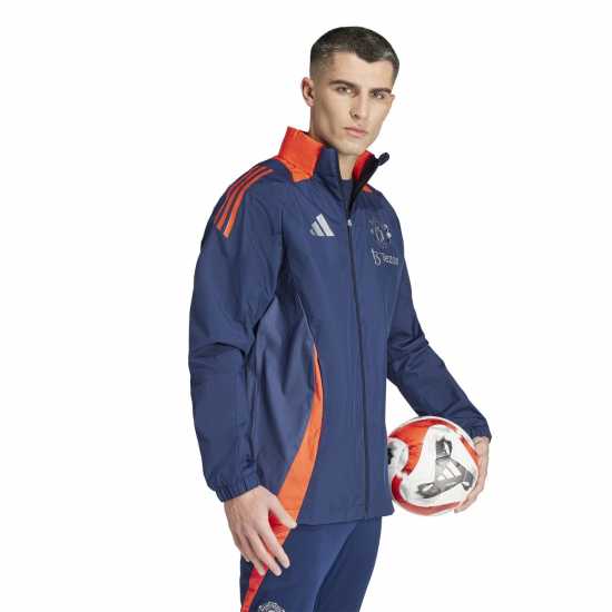 Adidas Manchester United Tiro 24 Jacket 2024 2025 Adults  Футболни тренировъчни якета