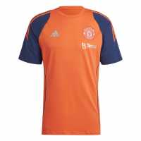 Adidas Manchester United Tiro 24 T-Shirt 2024 2025 Adults Bright Red 