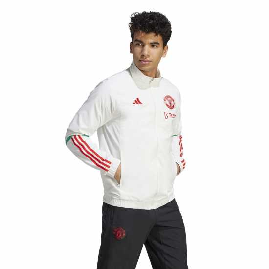 Adidas Мъжко Спортно Горнище Manchester United Tiro 23 Presentation Track Top Mens  Футболни тренировъчни якета