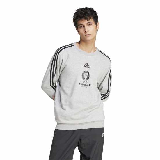 Adidas Uefa Euro24™ Official Emblem Crew Sweatshirt  