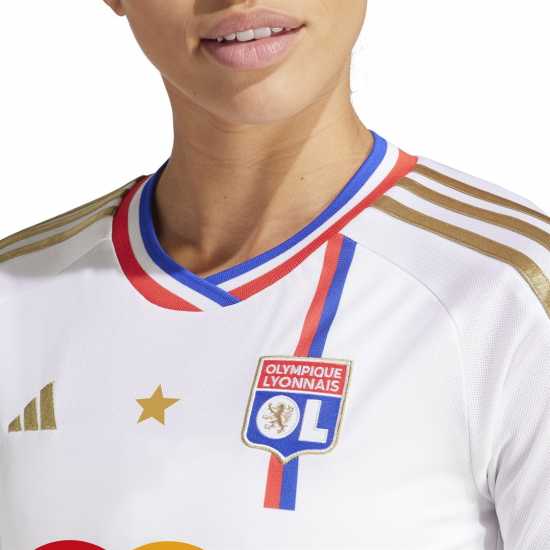 Adidas Olympique Lyonnais Home Jersey 2023 2024 Womens  Футболна разпродажба