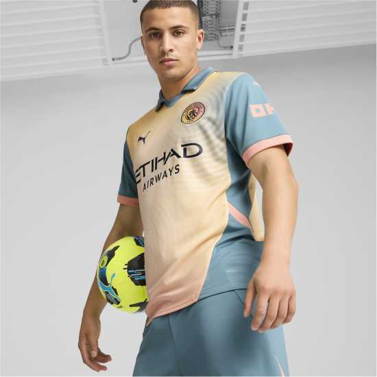 Puma Manchester City Fc Fourth Shirt 2024 2025 Adults  