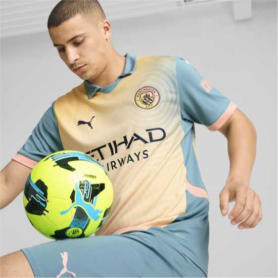 Puma Manchester City Fc Fourth Shirt 2024 2025 Adults  