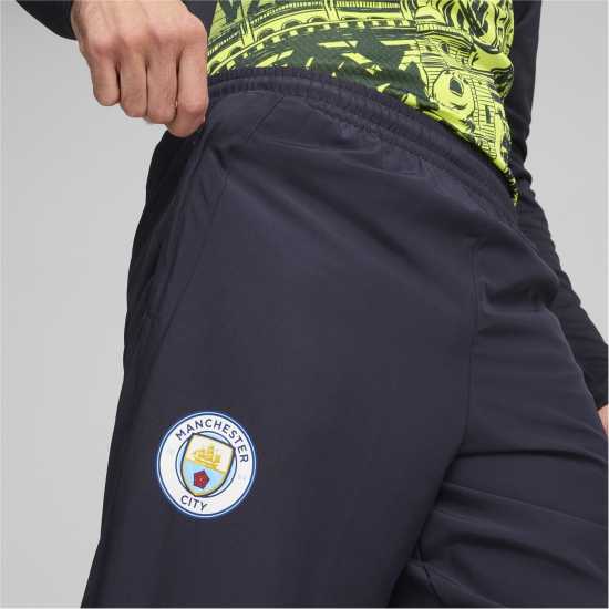 Puma Manchester City Pre Match Woven Tracksuit Bottoms 2024 2025 Adults  Мъжки долнища за бягане