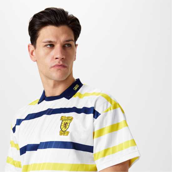 Score Draw Scotland '90 Away Jersey Mens  Мъжко облекло за едри хора