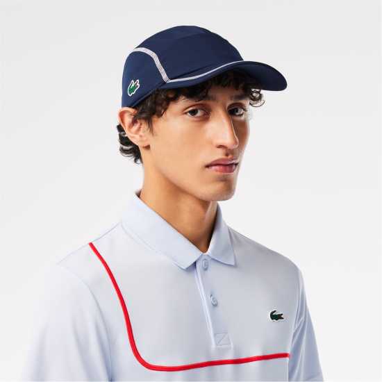 Lacoste Colr Blk Cap Sn99  