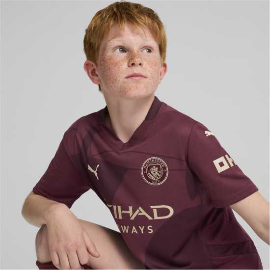 Puma Manchester City Third Shirt 2024 2025 Juniors  