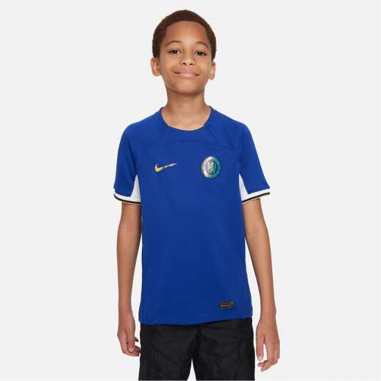 Nike Домакинска Футболна Фланелка Chelsea Home Shirt 2023 2024 Juniors  Футболна разпродажба