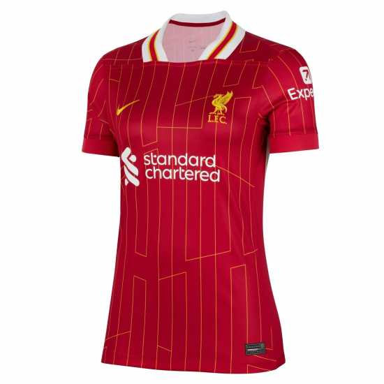 Nike Домакинска Футболна Фланелка Liverpool Home Shirt 2024 2025 Womens  Дамско облекло плюс размер