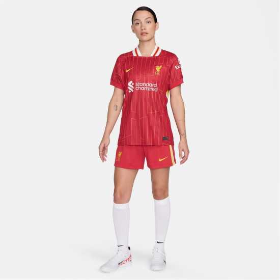 Nike Домакинска Футболна Фланелка Liverpool Home Shirt 2024 2025 Womens  Дамско облекло плюс размер