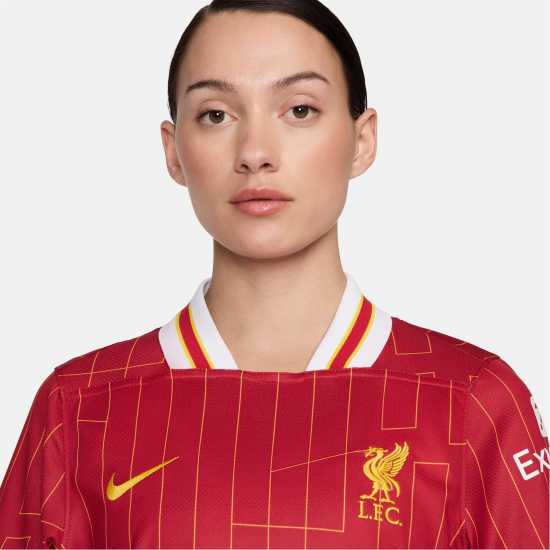 Nike Домакинска Футболна Фланелка Liverpool Home Shirt 2024 2025 Womens  Дамско облекло плюс размер