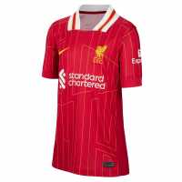 Nike Домакинска Футболна Фланелка Liverpool Home Shirt 2024 2025 Juniors