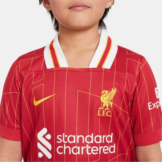 Nike Домакинска Футболна Фланелка Liverpool Home Shirt 2024 2025 Juniors  New Releases