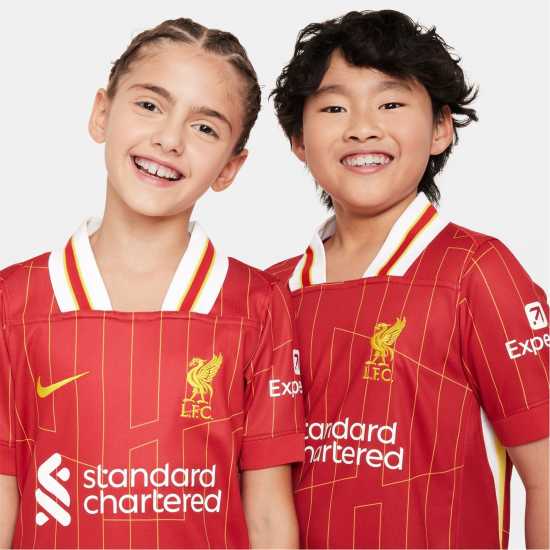 Nike Домакинска Футболна Фланелка Liverpool Home Shirt 2024 2025 Juniors  New Releases