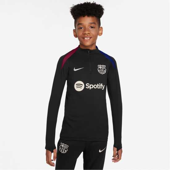 Nike Barcelona Strike Drill Top 2024 2025 Juniors  Детски горнища с цип