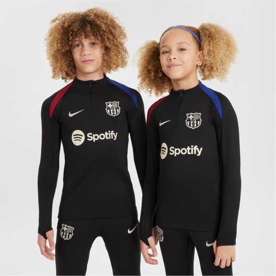 Nike Barcelona Strike Drill Top 2024 2025 Juniors  Детски горнища с цип