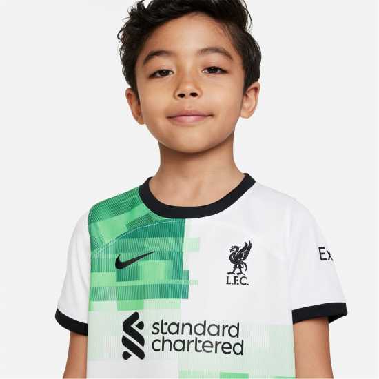 Nike Liverpool Away Minikit 2023 2024 Infants  Футболна разпродажба