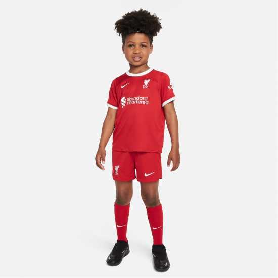 Nike Liverpool Home Minikit 2023 2024 Infants  Футболна разпродажба