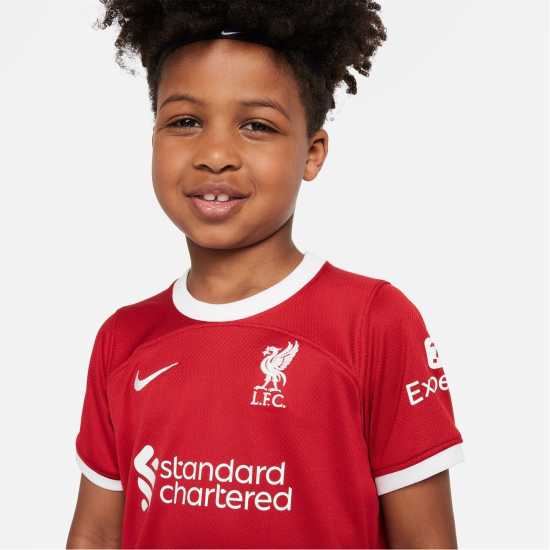 Nike Liverpool Home Minikit 2023 2024 Infants  Футболна разпродажба