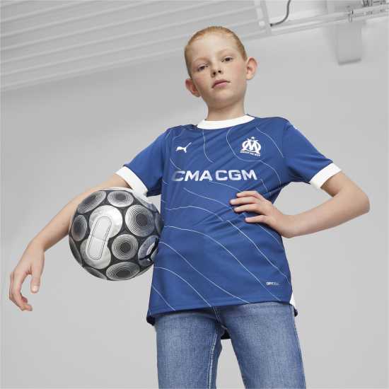 Puma Olympique De Marseille Away Jersey 2023 2024 Juniors  Футболна разпродажба