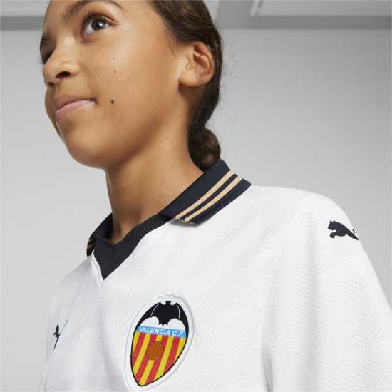 Puma Домакинска Футболна Фланелка Valencia Home Shirt 2023 2024 Juniors  Футболна разпродажба